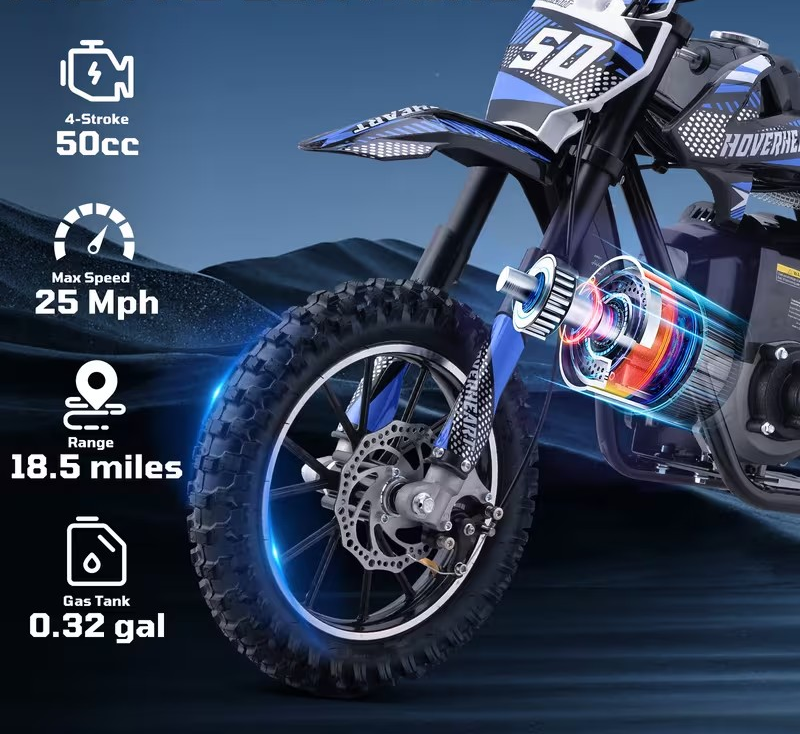 50cc 4-Stroke Dirtbike