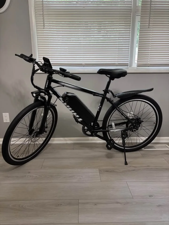 26" Commuter Electric Bike – 48V, Dual Disc Brakes