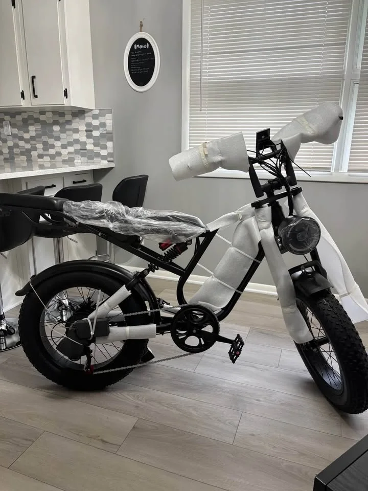 Fat-Tire E-Bike, our own stock