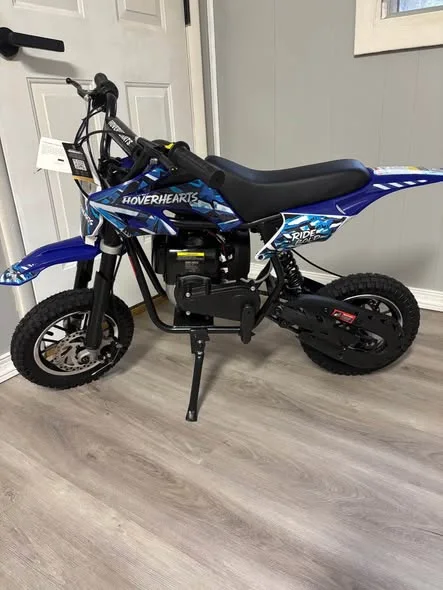 Hoverhearts 50cc 4-Stroke Kids Dirt Bike – Brand New, Multiple Colors